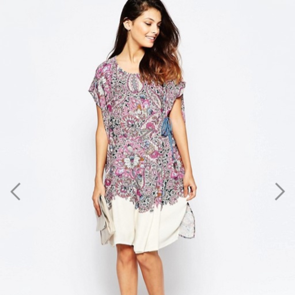 French Connection Sundown Border Drape Oversize